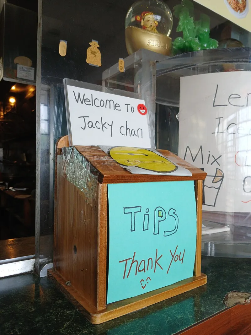 The Tip Jar Is Someone Else's Wage Bill